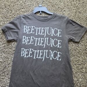 Beetlejuice Graphic Tee in Gray Read Description For More Info All New W/O Tags